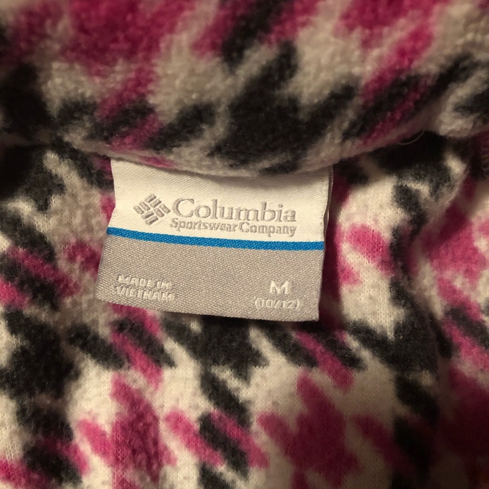 Girl Columbia fleece jacket - Picture 3 of 3